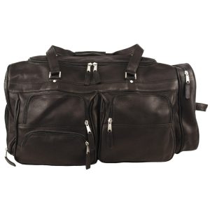 Alternative view of Deluxe Leather Travel Bag