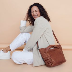 Alternative view of Theo Leather Crossbody Bag