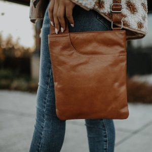 Alternative view of Athena Leather Crossbody Bag