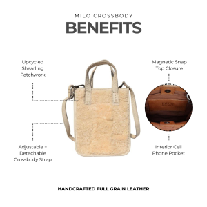 Alternative view of Milo Leather Crossbody Bag